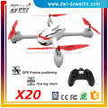 DWI Dowellin X20 GPS Drone Quadcopter WIFI FPV Drone Professional With HD Camera